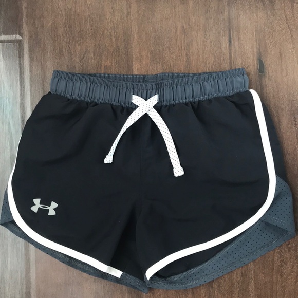 girls youth under armour shorts